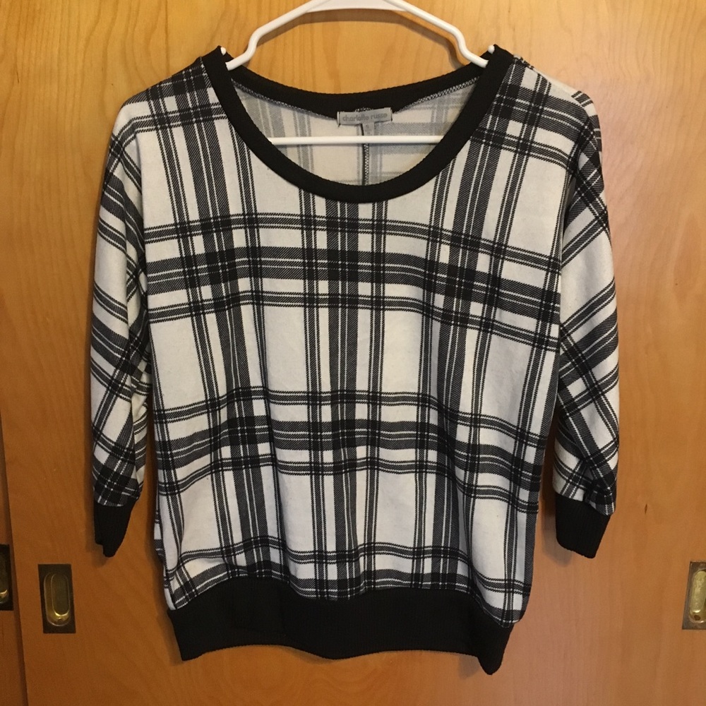 NWOT Plaid Sweater