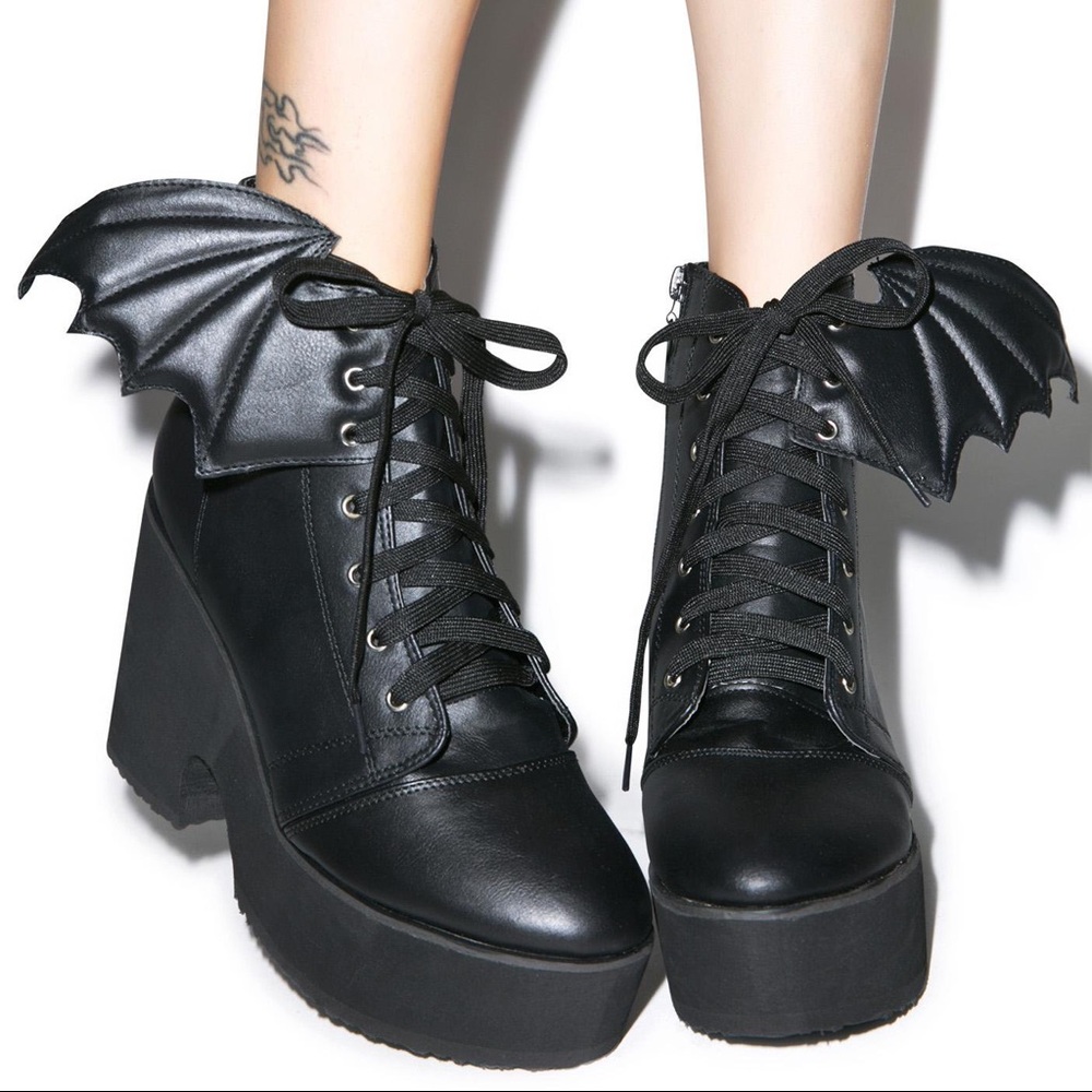 Iron Fist Batwing Boots