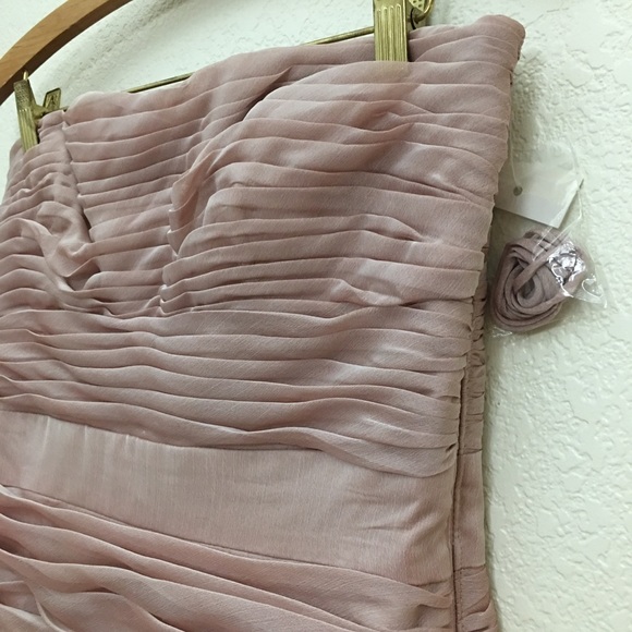 MONIQUE LHUILLIER Ruched Strapless Dress - Picture 4 of 5