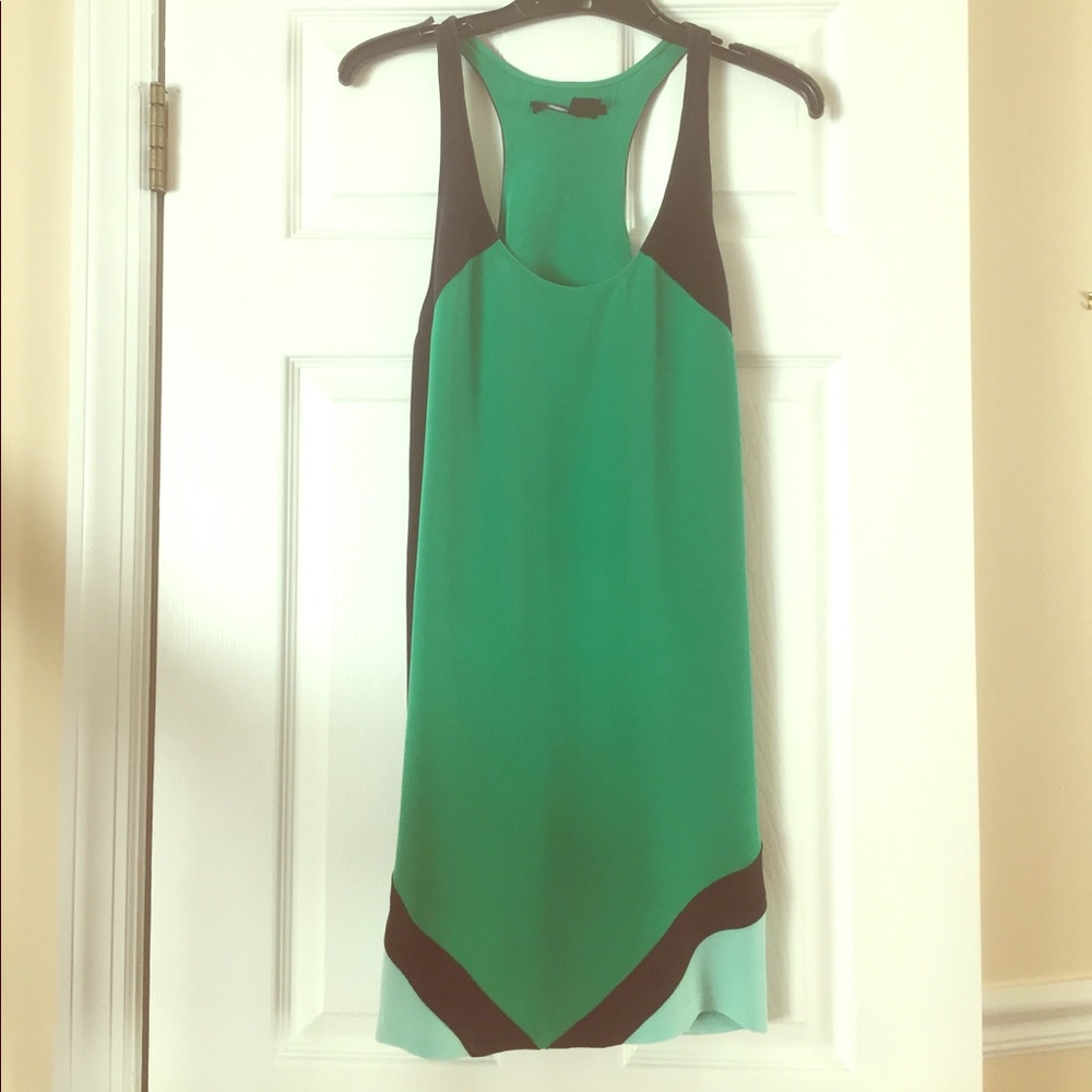 Colorblock Silk Jay Godfrey dress