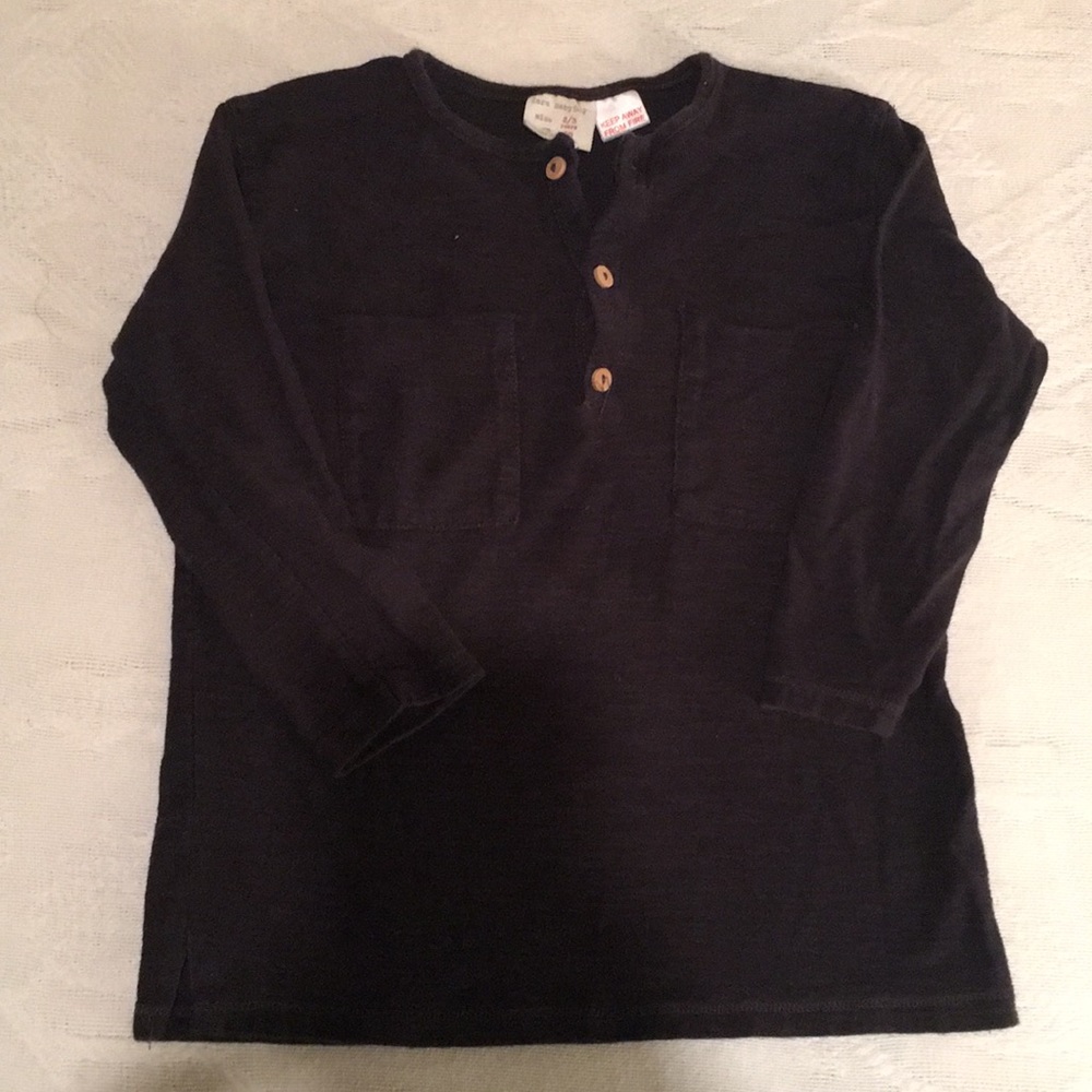 Zara boy toddler long sleeve shirt