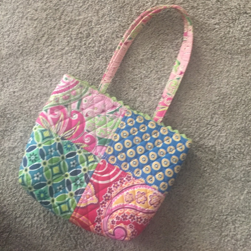 Vera Bradley Patchwork small tote