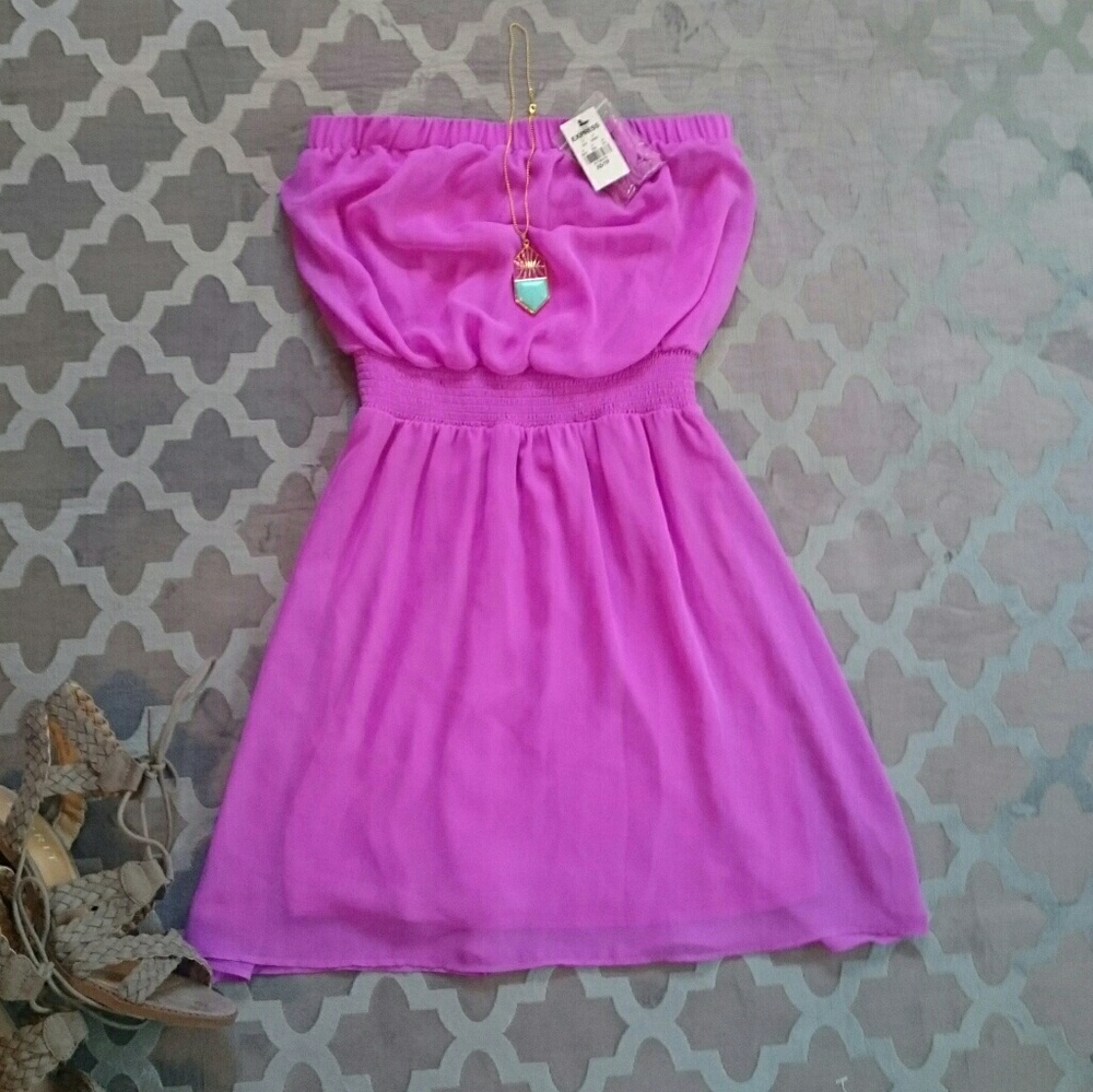 NWT Strapless Express Summer Dress!!