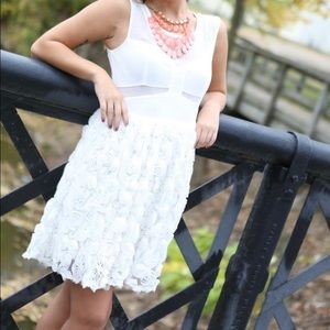 Formal white dress