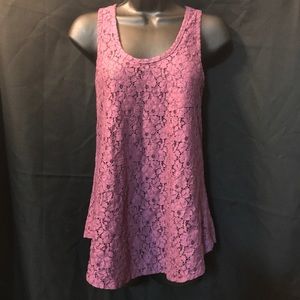 Cute purple tank