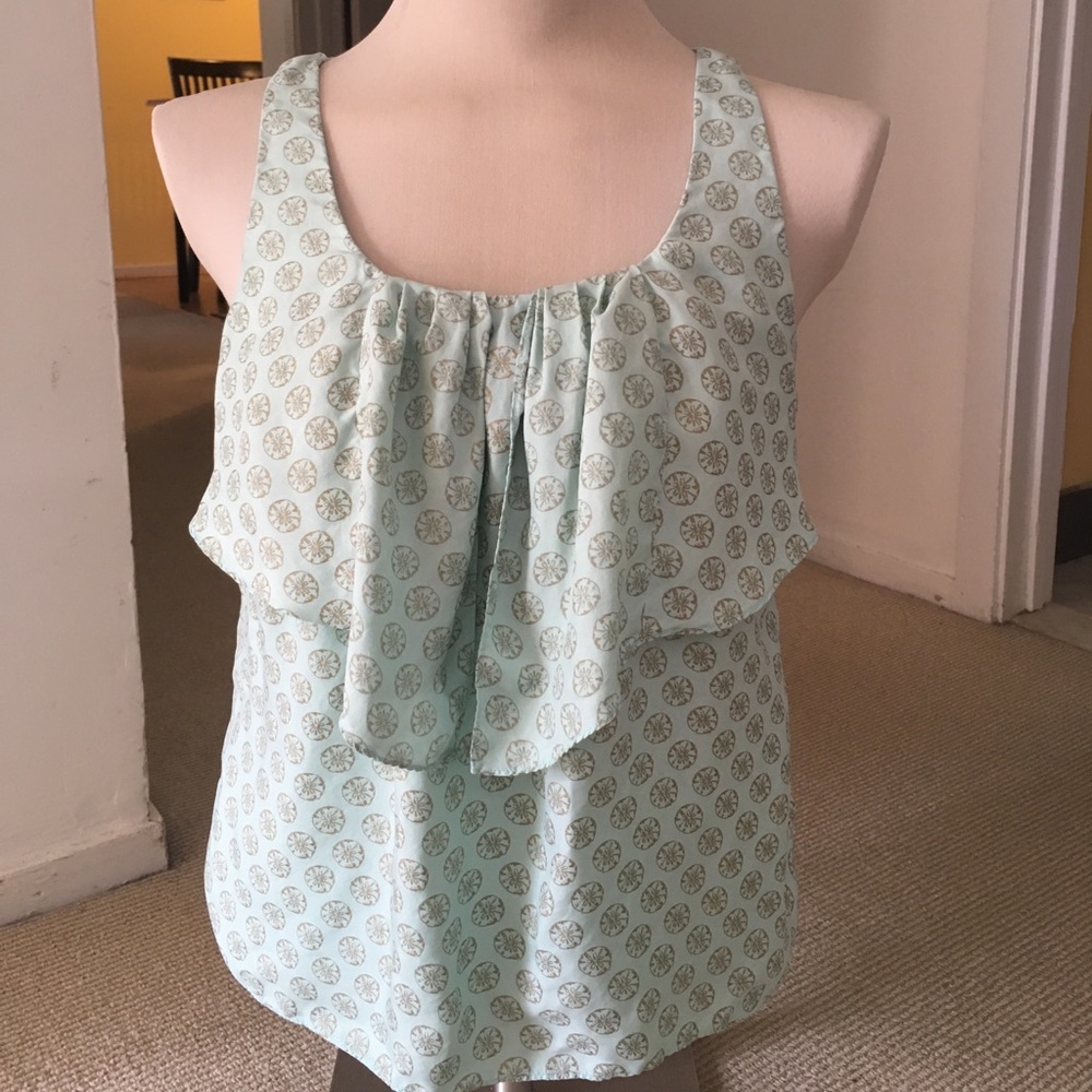 Vineyard Vines silk blouse.