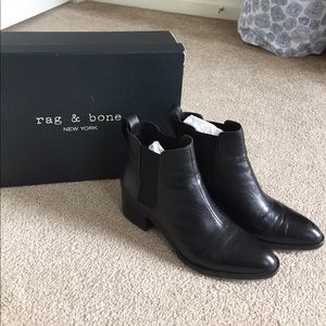 rag and bone walker boot black