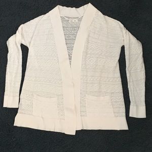 NWOT Lou & Grey Lightweight Open Cardigan