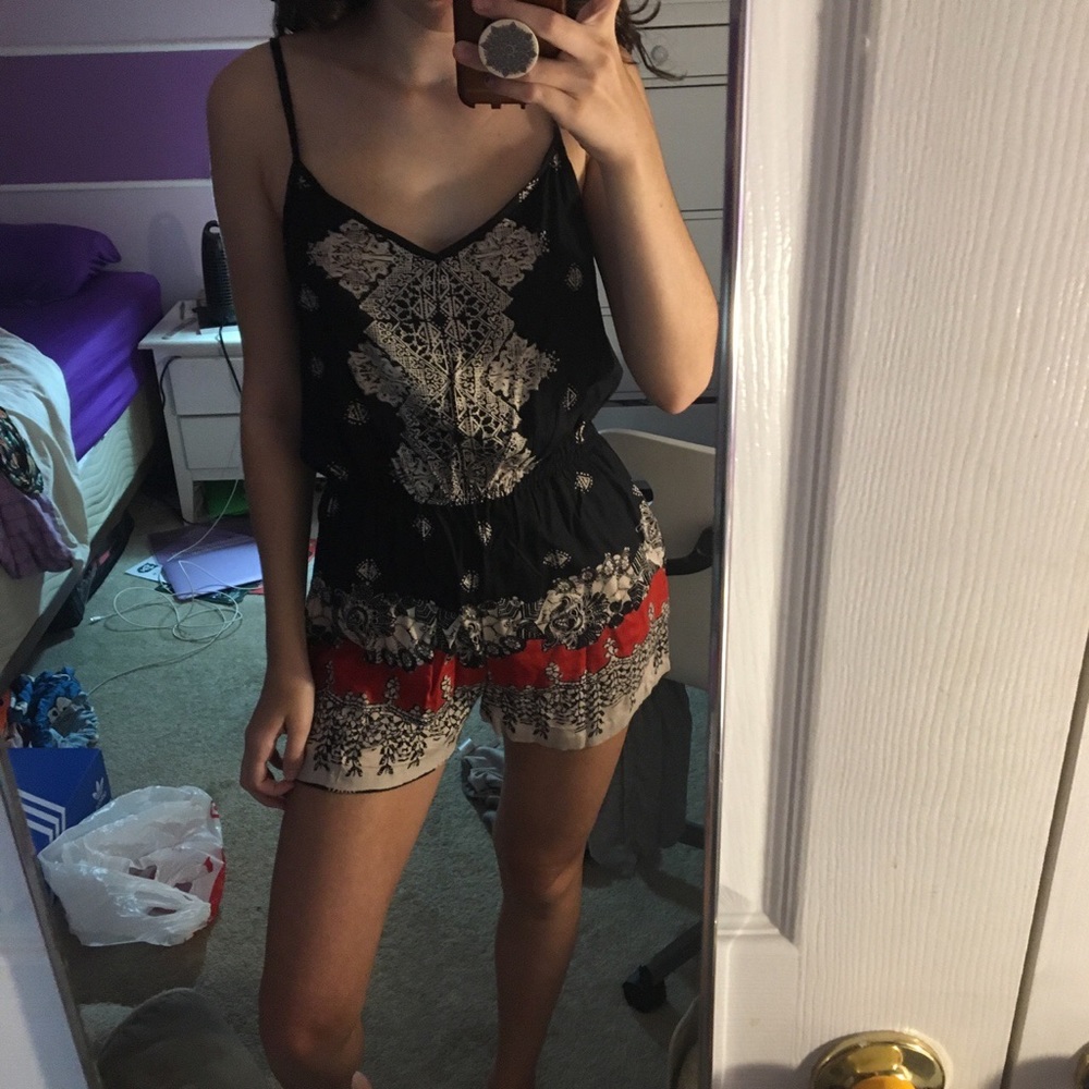 bohemian romper