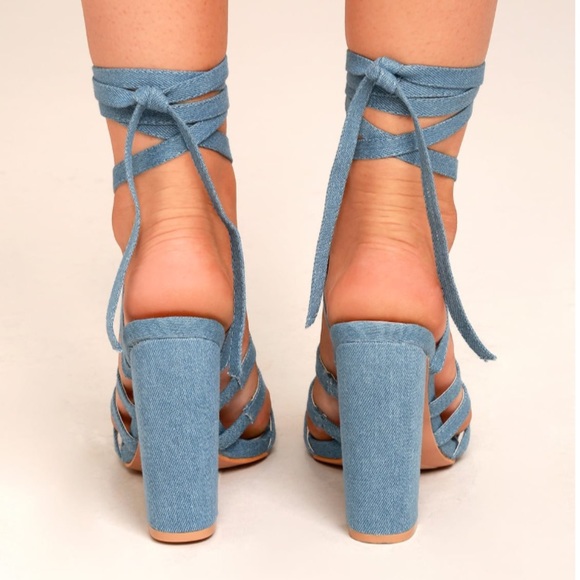 Lace up heels - Picture 5 of 5