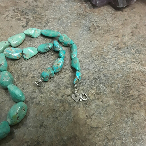 🚫SOLD🚫💜HP!!!Vintage Jay King Turquoise Necklace - Picture 2 of 4