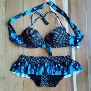 NWT Hot Topic Two-Piece Swimsuit