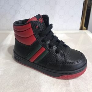 Gucci-kids-shoes-leather-high-top-with Junior