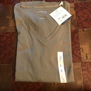 V neck short sleeve tshirt