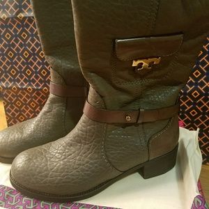 Tory Burch SP Salon/p Leona 40mm mid shaft boot