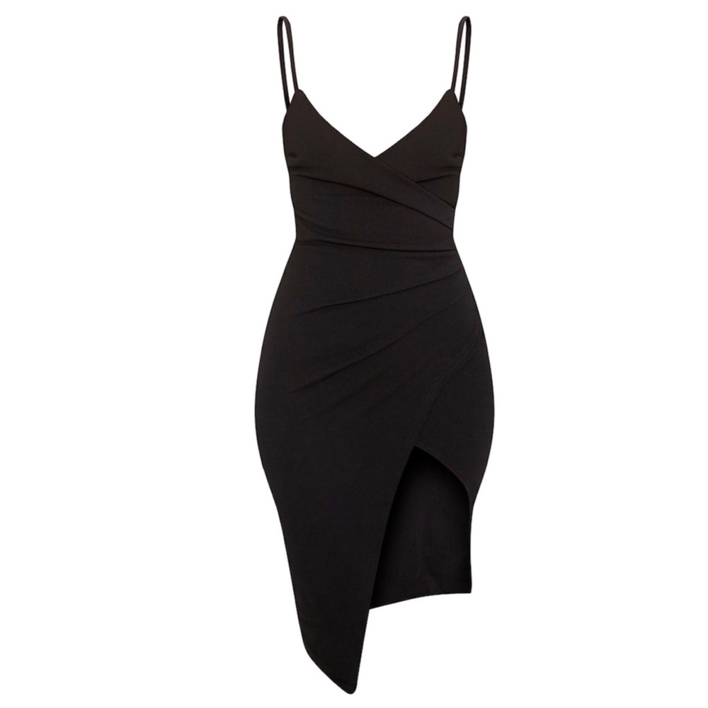 Asymmetrical bodycon dress