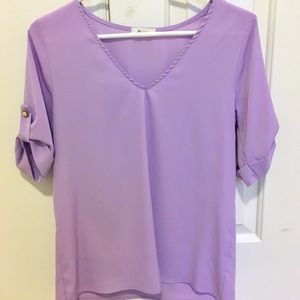 Cute lavender top