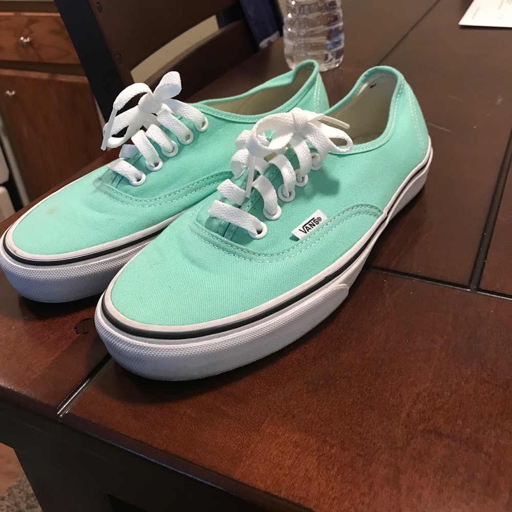Mint green Vans!