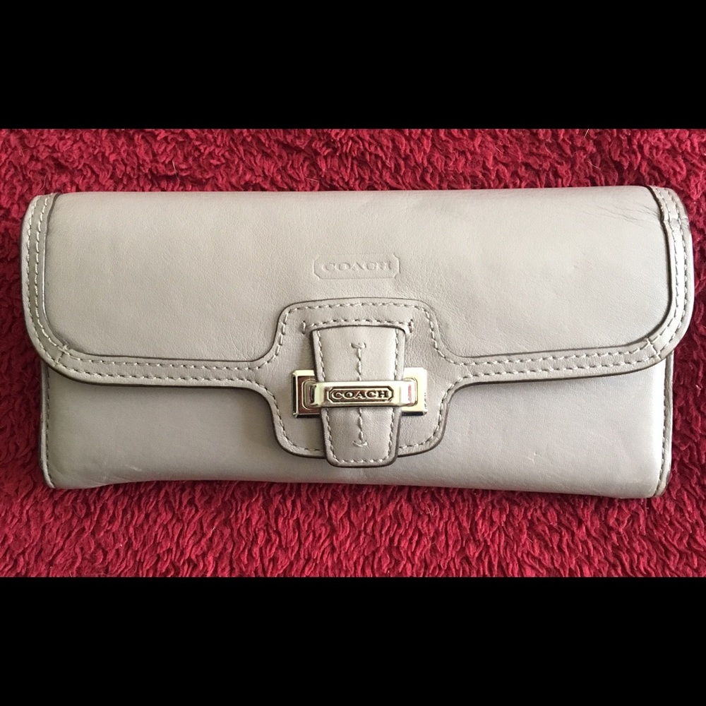 Lavender Coach wallet