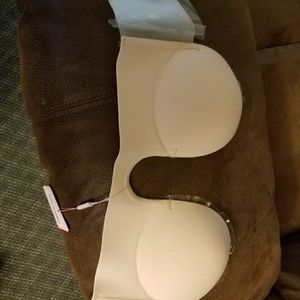Strapless backless stick on bra