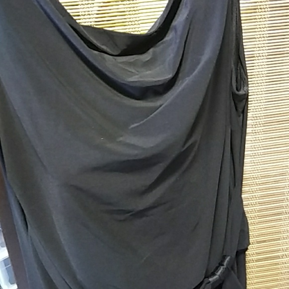 Black floor length dress - Picture 2 of 6