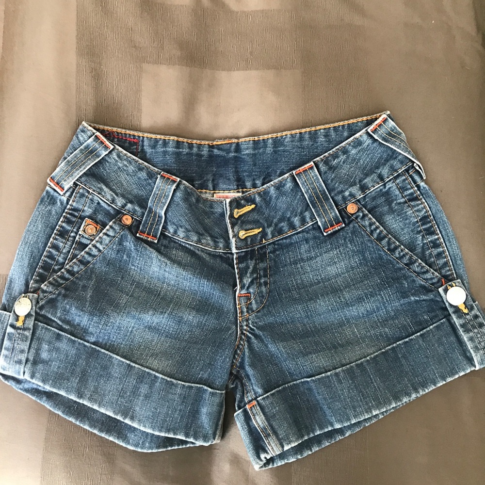 True religion jean shorts