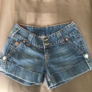 True religion jean shorts