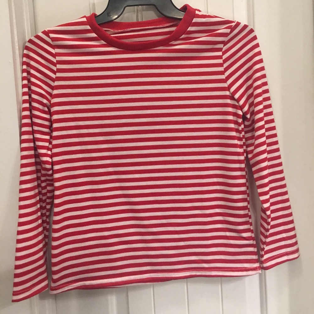 Striped top med weight