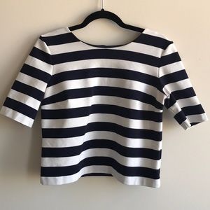 Striped Crop Top