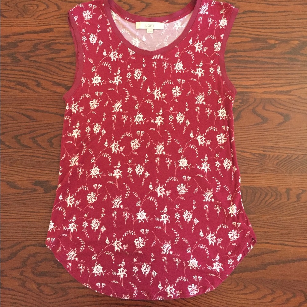 Loft layering tank NWOT, (M)