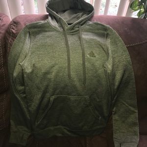 Heather Olive Adidas Hoodie