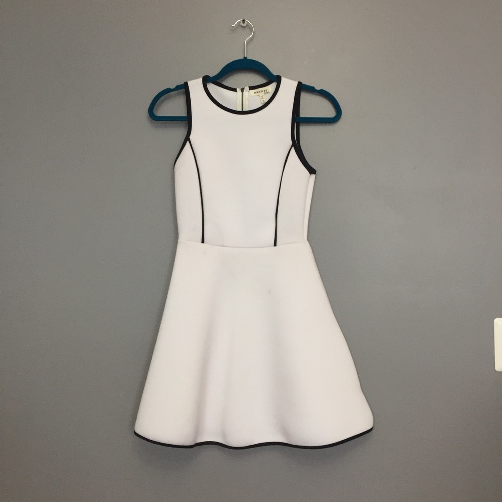 Neoprene Peplum Dress