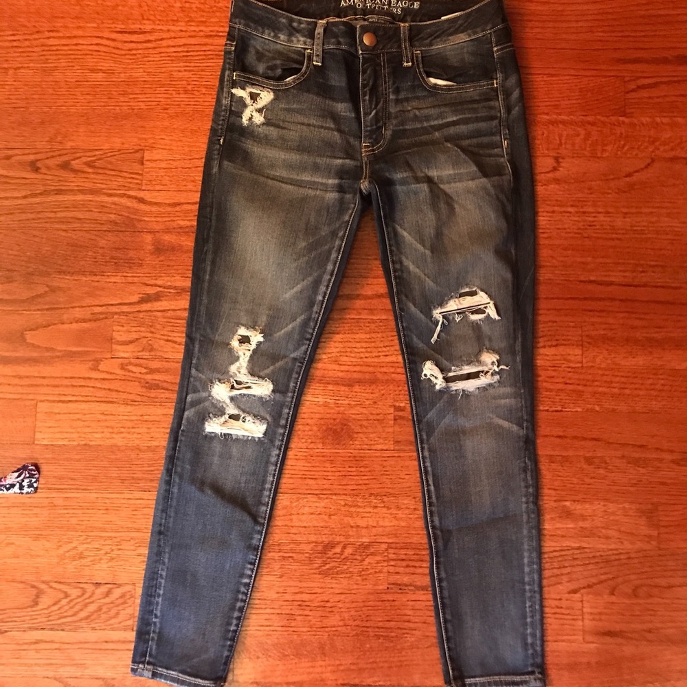 American Eagle Jegging Ripped