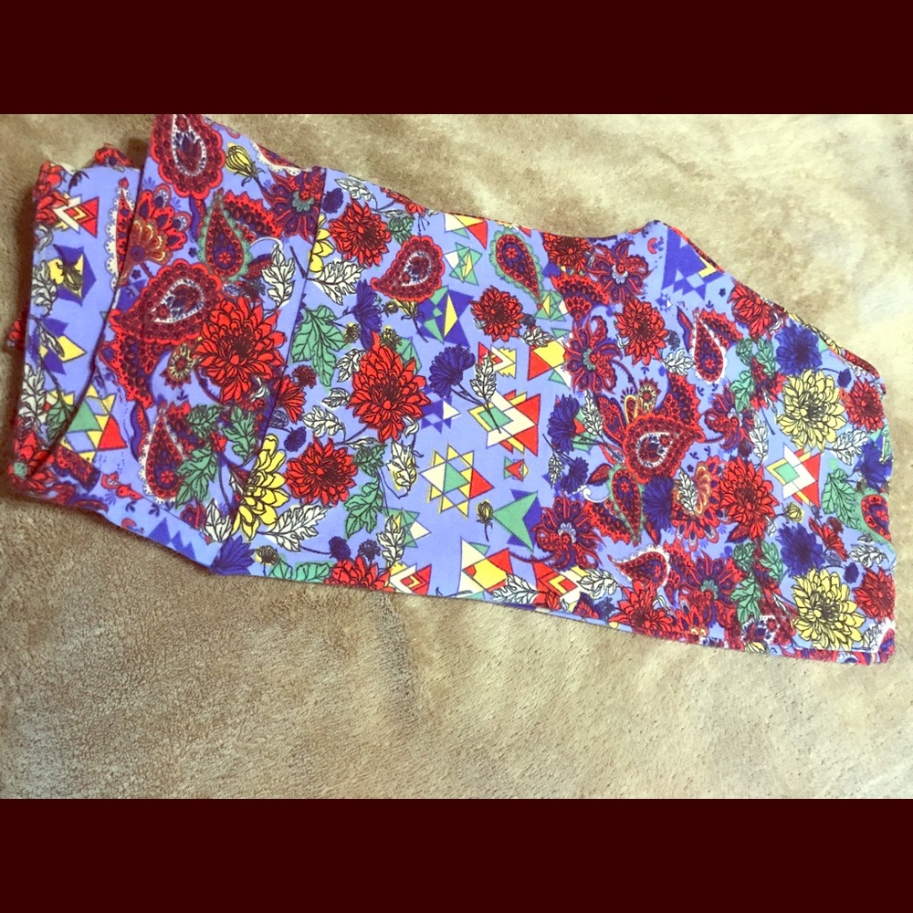 Lularoe OS leggings EUC