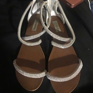 Steve Madden rhinestone sandals