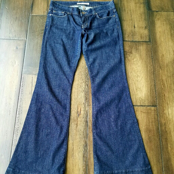 J Brand Love Story Mid rise Wide flare leg jeans - Picture 5 of 8