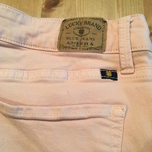 Pastel pink LUCKY jeans size 12/31