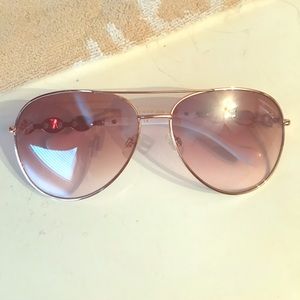 Rose gold sunglasses