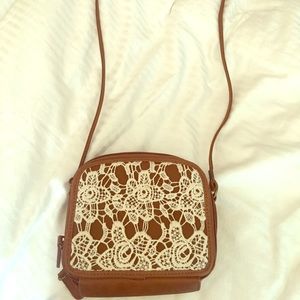 Cute crochet shoulder/crossbody bag