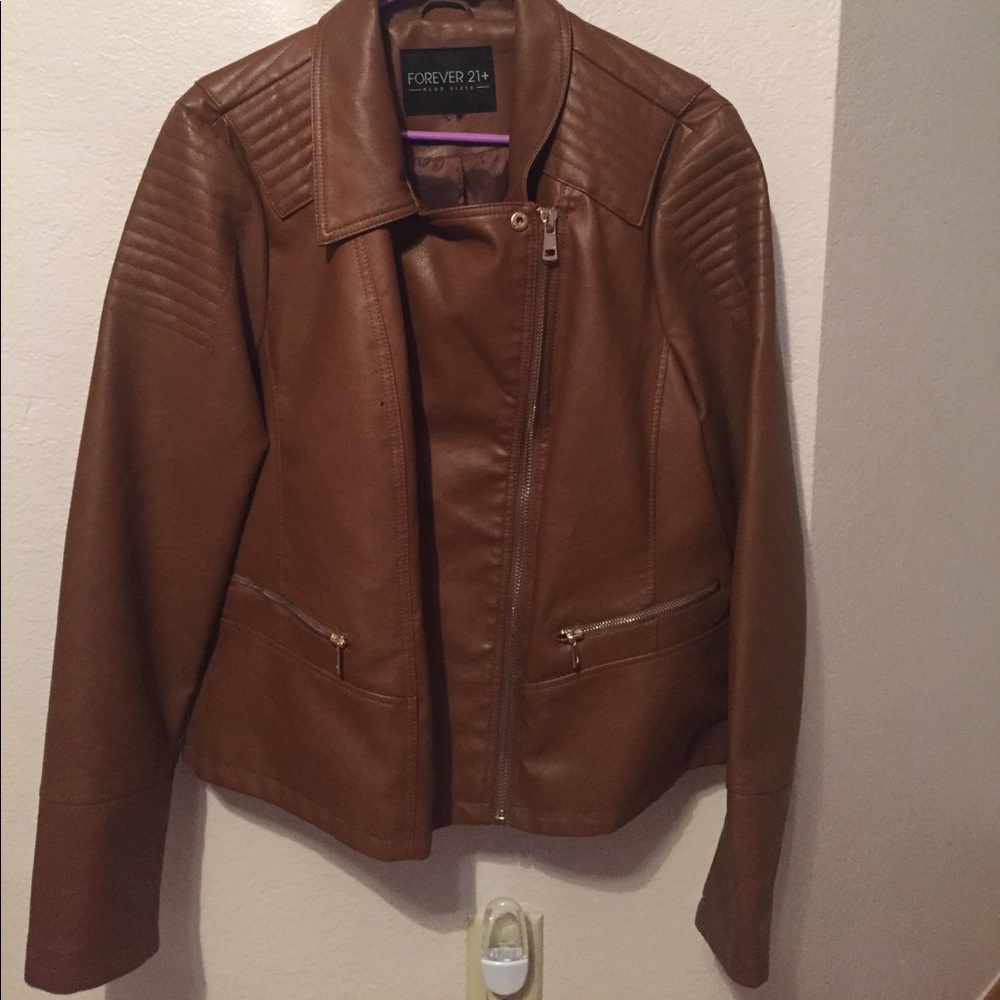 Leather jacket