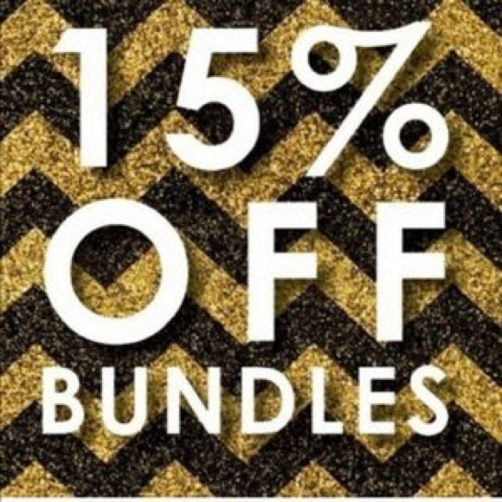 15% OFF BUNDLES!!