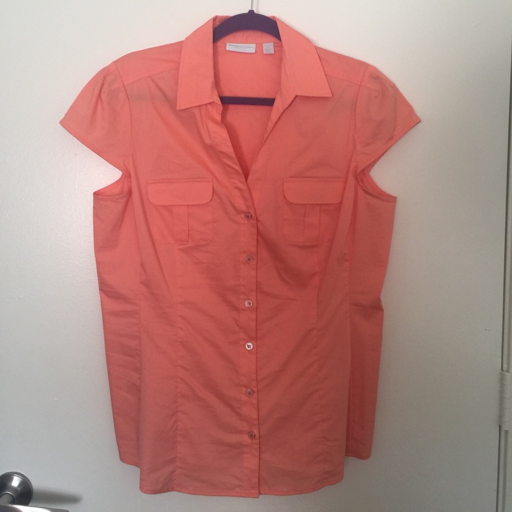 NY&C Salmon Button Down