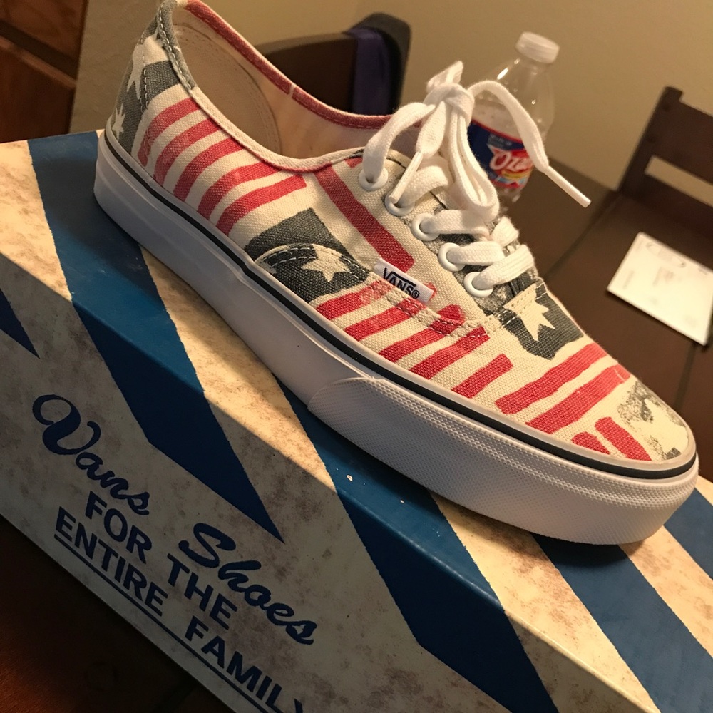 Retro Flag Vans. Ltd Van Doren!