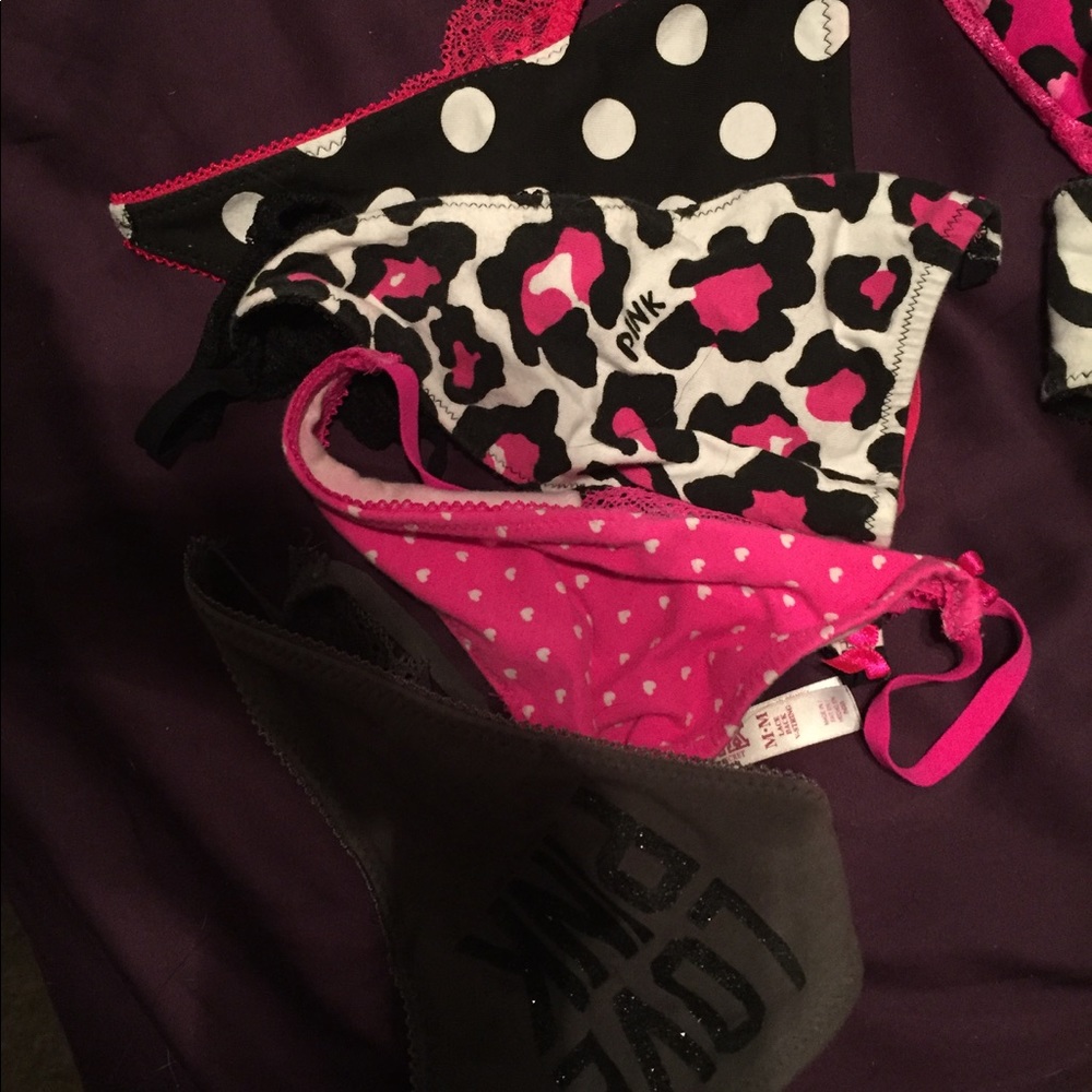 Victoria's Secret PINK Thong Lace back panties