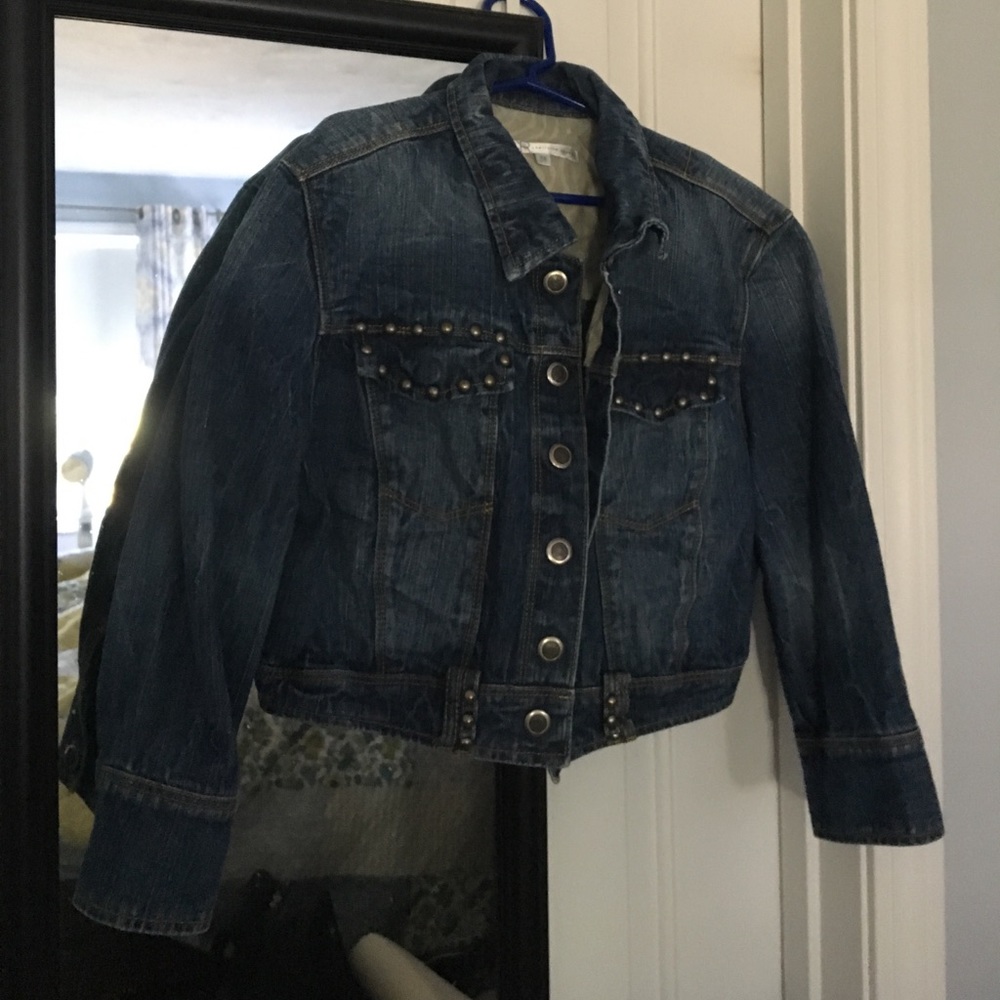 Wet Seal cropped denim jacket