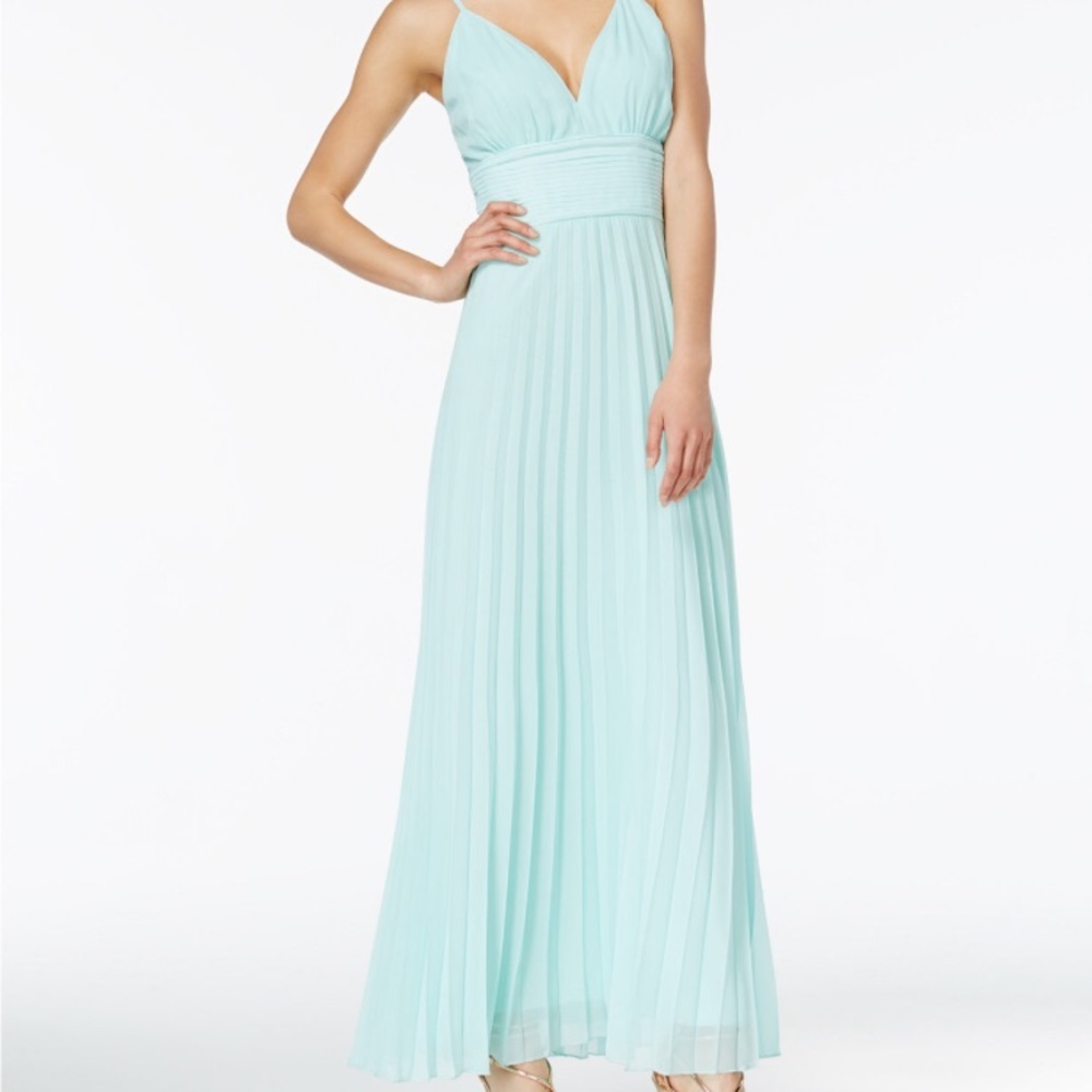 NWT Crystal Doll juniors' strappy-back maxi dress