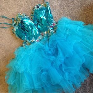 Short Prom Dress Homecoming Pageant