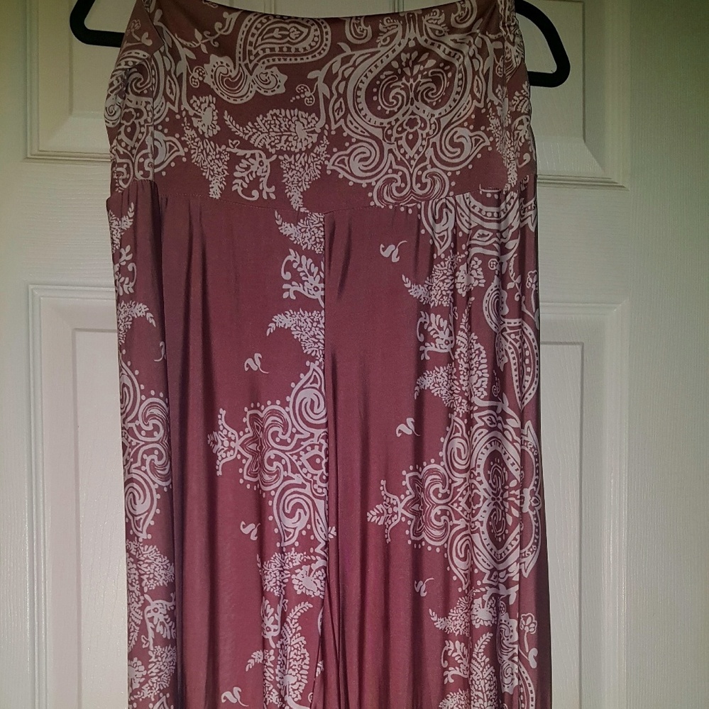 ~Rose CoLoReD Maxi Yoga PaNts~