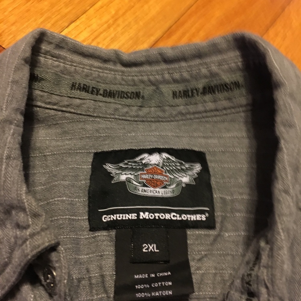 Harley Davidson button down