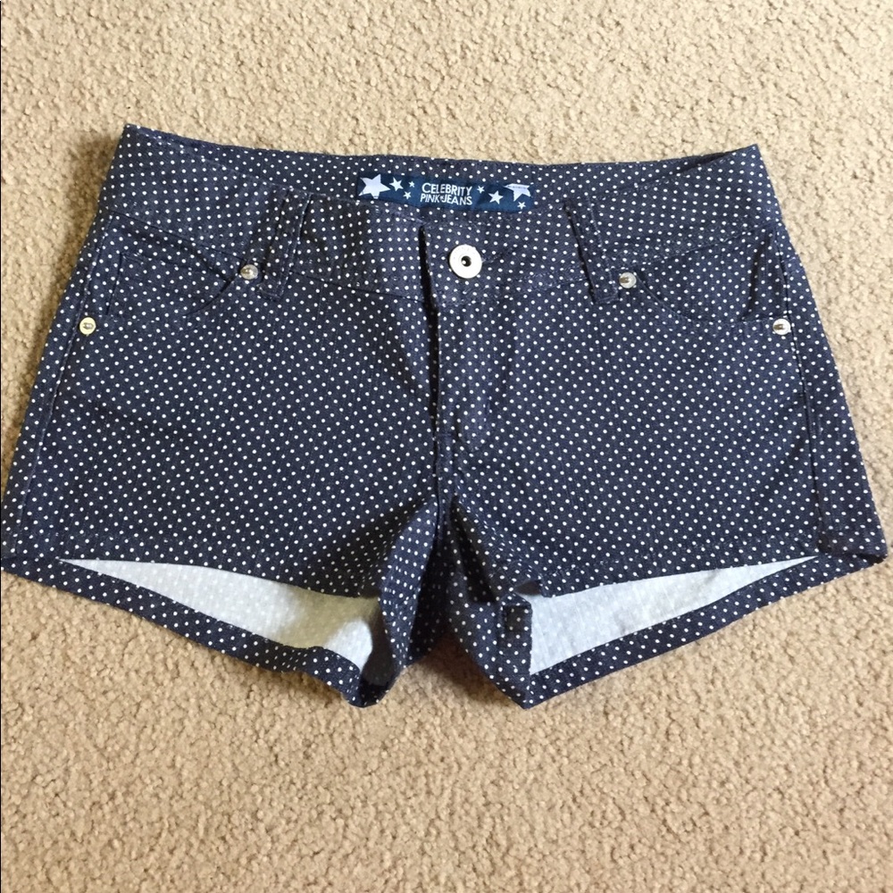 Polka dot shorts